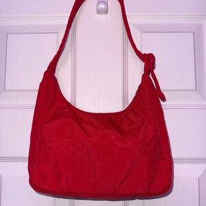 Elegant Red Women's Shoulder Bag